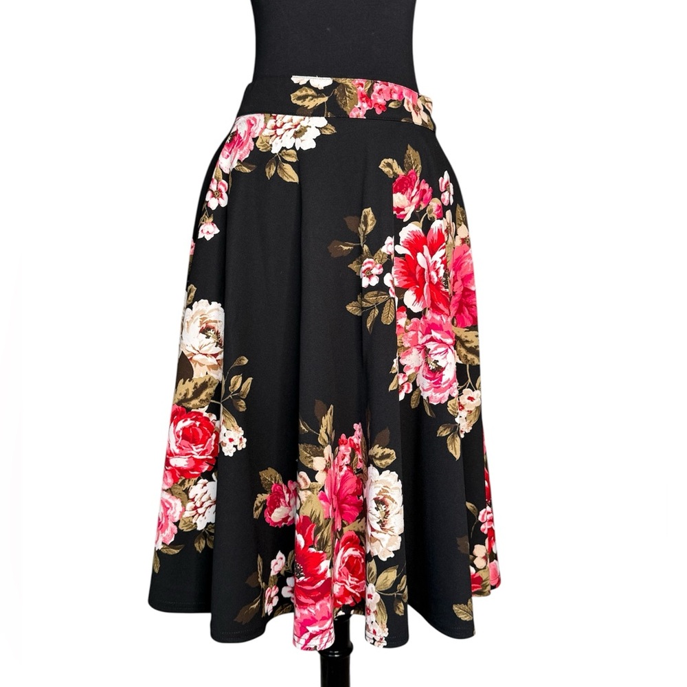 Floral High Waist Thrills Skirt